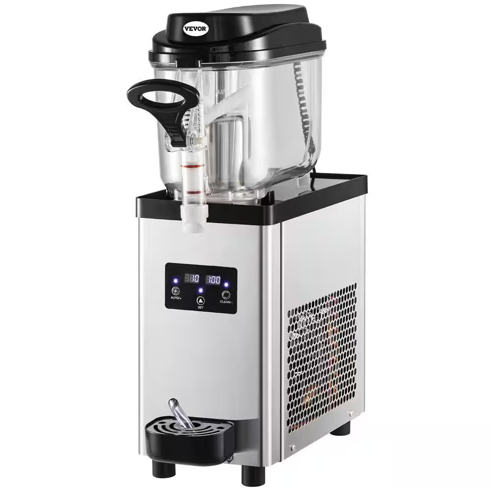 Commercial Slushy Machine 203 Oz. 25 Cups Single-Bowl Snow Cone Machine 300W Margarita Smoothie Frozen Drink Maker