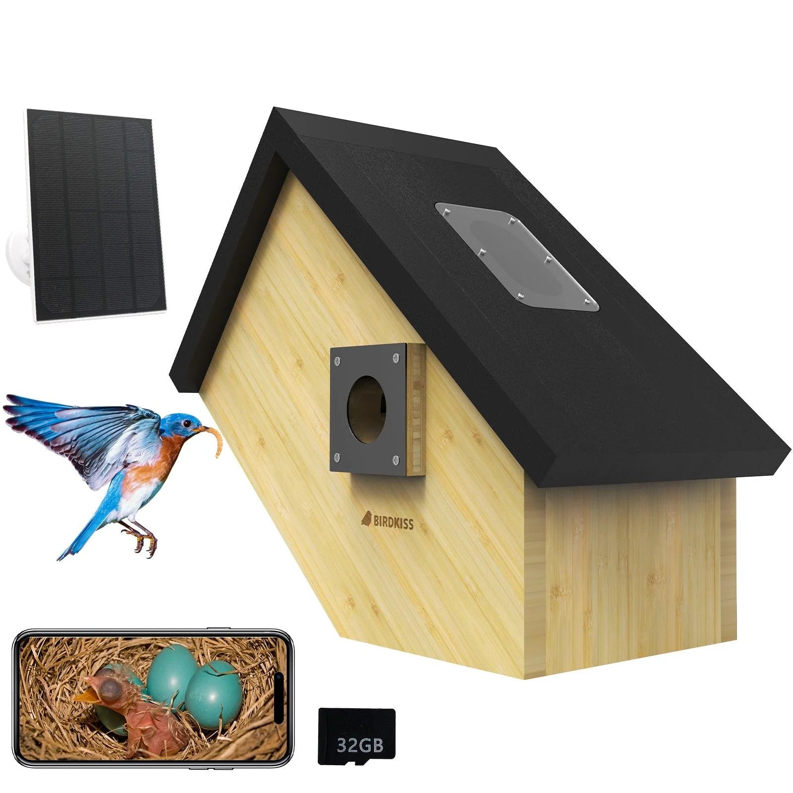 Smart Bird House with Camera