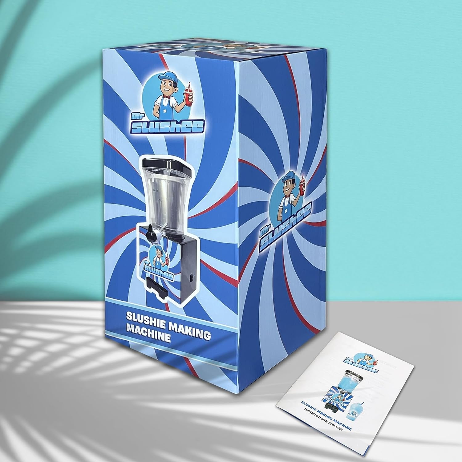 Home-Use Slushie Machine, New and Improved Countertop Slushy Maker for Kitchen,