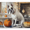 Boxer Fall Kitchen Pumpkins Memory Foam Kitchen Mat