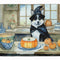 Akita Fall Kitchen Pumpkins Memory Foam Kitchen Mat